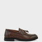 Classic Men's Leather Tassel Loafers – Slip-On Dress Shoes