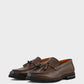 Classic Men's Leather Tassel Loafers – Slip-On Dress Shoes