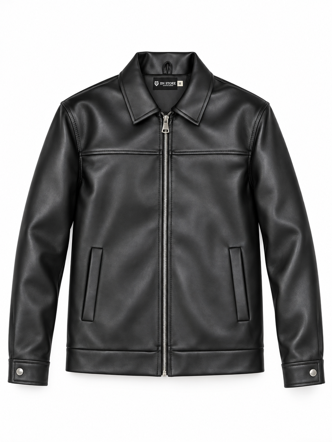 Classic Black Leather Jacket