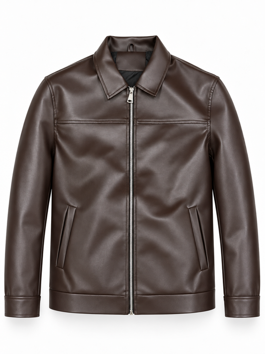 Classic Black Leather Jacket