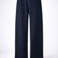 Men's Dark Indigo Wide-Leg Denim Jeans