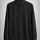 Textured Knit Button-Up Shirt – Relaxed Fit