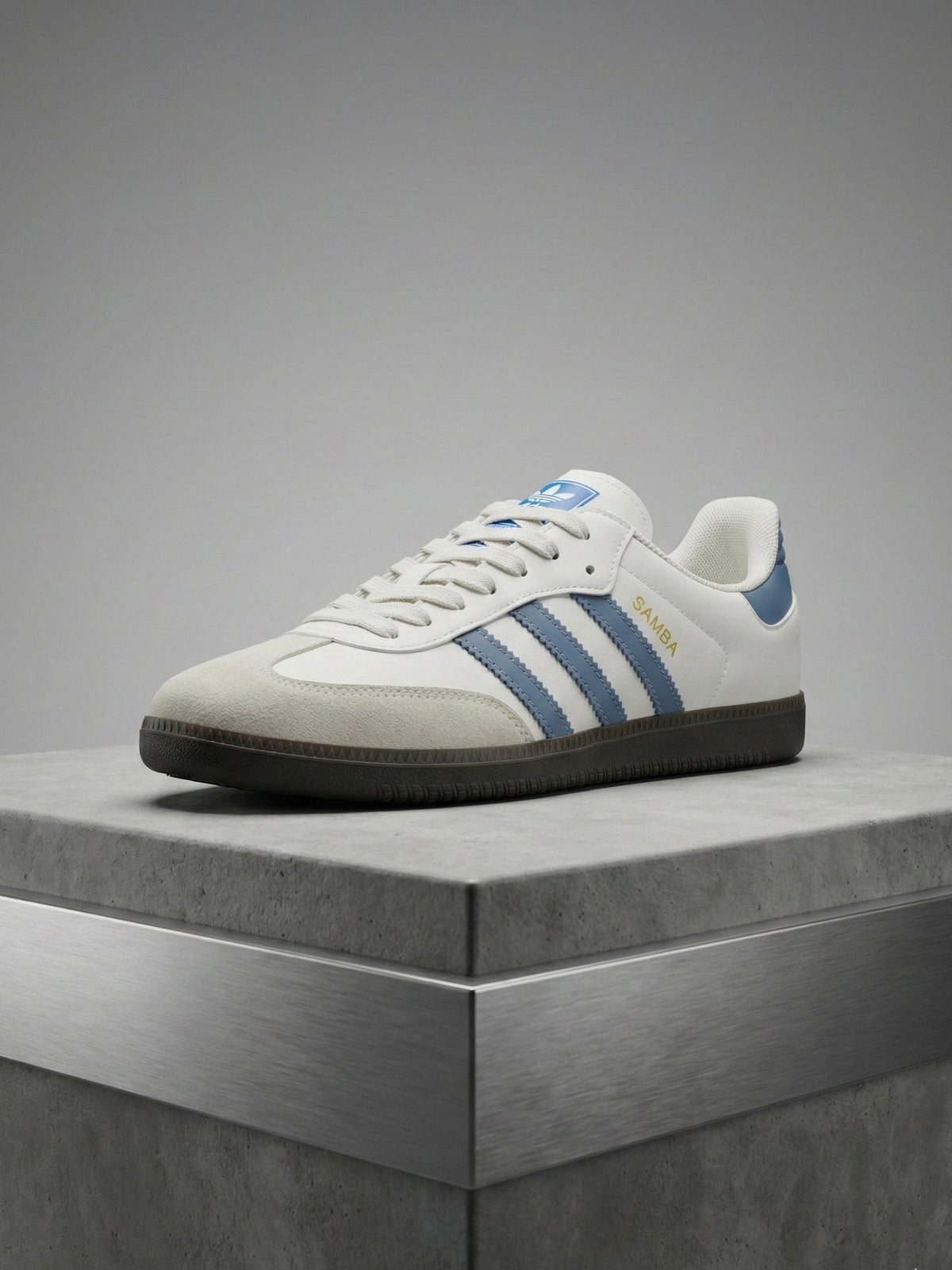 Classic Leather Samba Low-Top Sneakers – Retro Streetwear Shoes