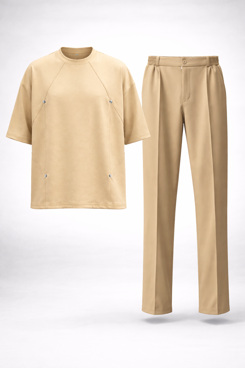 Men's Minimalist Oversized Tracksuit Set