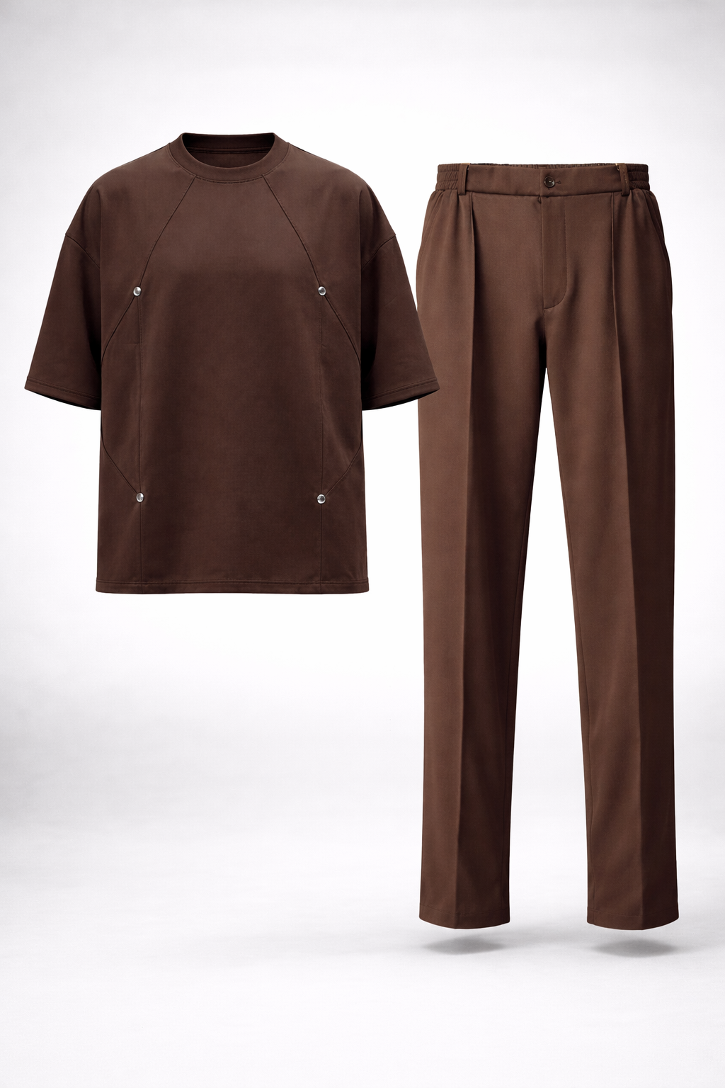 Men's Minimalist Oversized Tracksuit Set