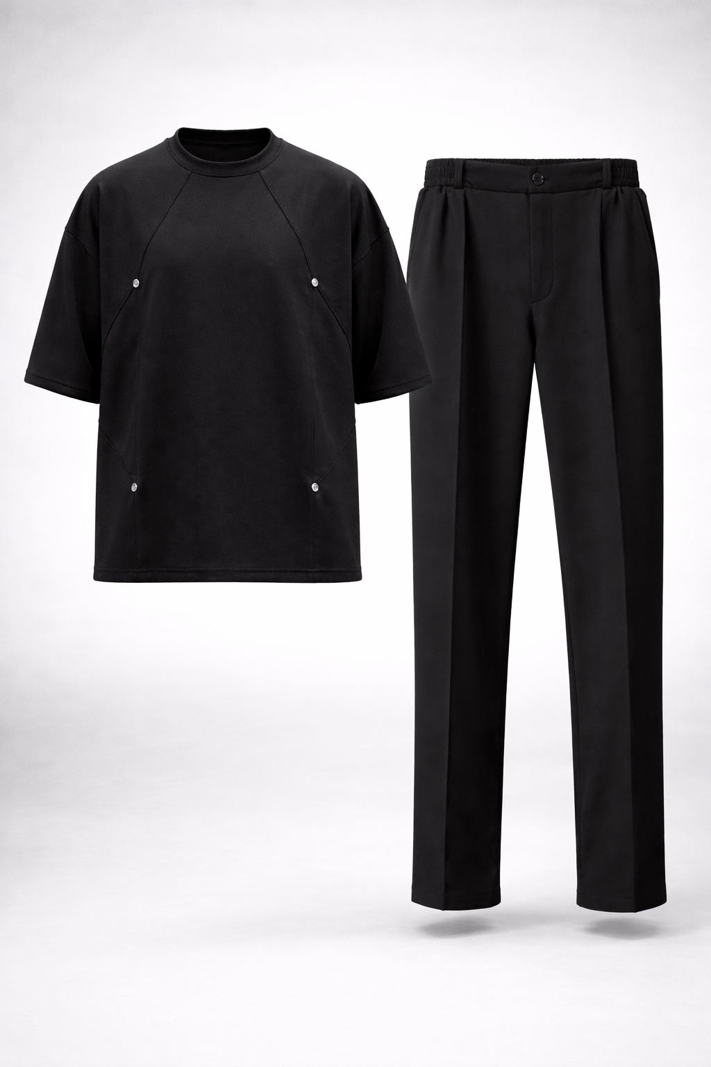Men's Minimalist Oversized Tracksuit Set