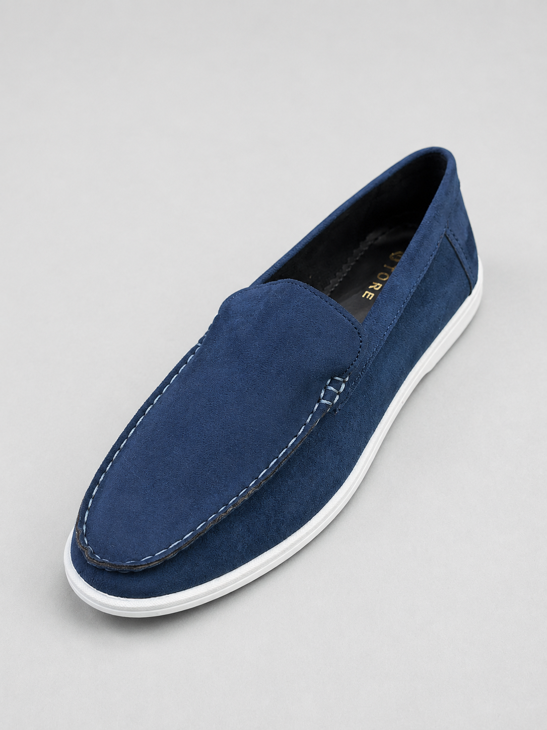 Men's Suede Slip-On Loafers – Casual Driving Shoes & Moc Toe Sneakers
